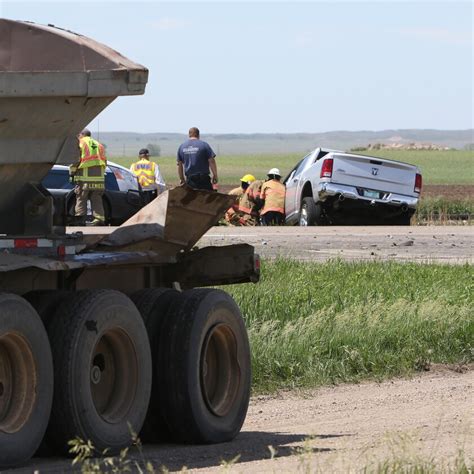 A North Dakota Highway Patrol Trooper was conducting traffic control in the right lane of Interstate 94 eastbound <b>near</b> mile marker 259 by <b>Jamestown</b>. . Car accident near jamestown nd